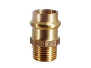 CU Přechod lisovací vnější závit 22 mm x 3/4" - PRESS VODA