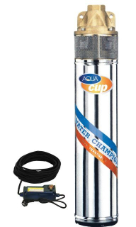 AquaCup 4" SIGI 40/60 M 20m kabel Ponorné čerpadlo 230V 0,75kW 40l/min 60m