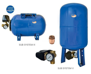 AquaCup SUB SYSTEM 24 V Vodárenská sestava vertikální 24l