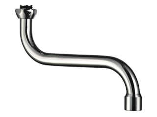 Výtokové ramínko "S"30cm průměr otvoru 18mm X 3/4"