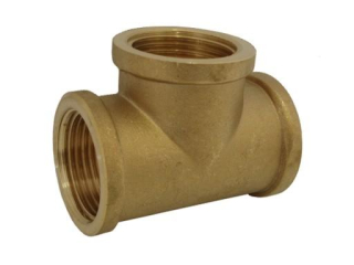 Mosazný T-kus 2 1/2" FFF