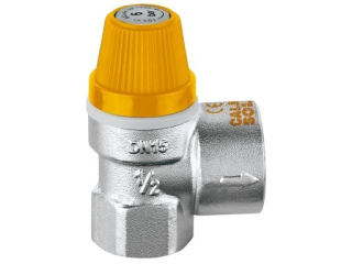 Pojišťovací ventil SOLAR 1/2" 3bar